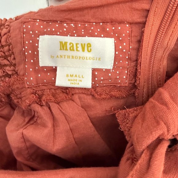 Maeve by Anthropologie Twist-Front Mini Dress Size Small - NWOT - Picture 3 of 5